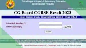 CG Board Result 2024