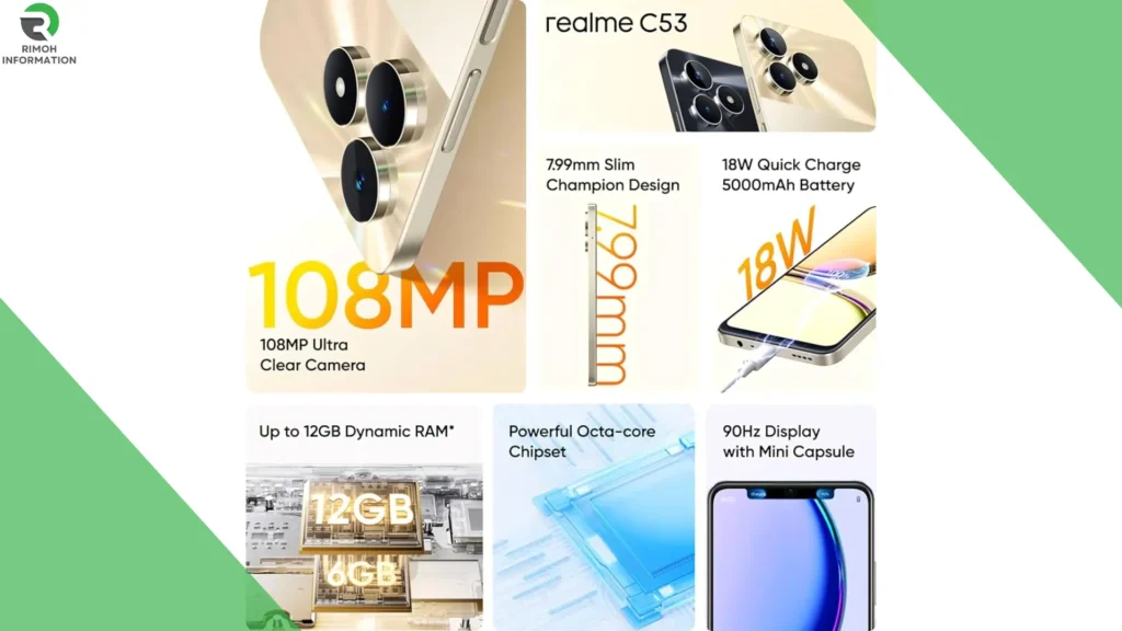 Realme C53: "Realme C53 to Feature iPhone-like Camera and Amazing Features"